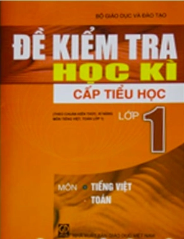 Đề kiểm tra học kì cấp Tiểu học lớp 1