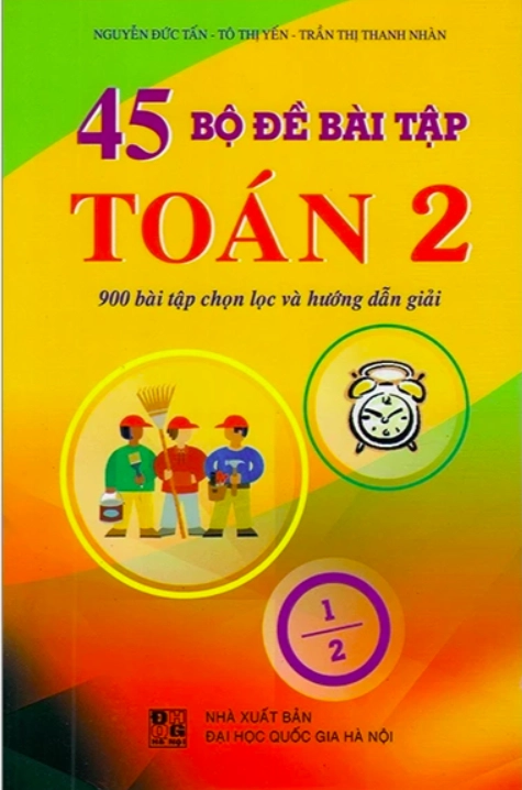 45 Bộ đề bài tập Toán 2