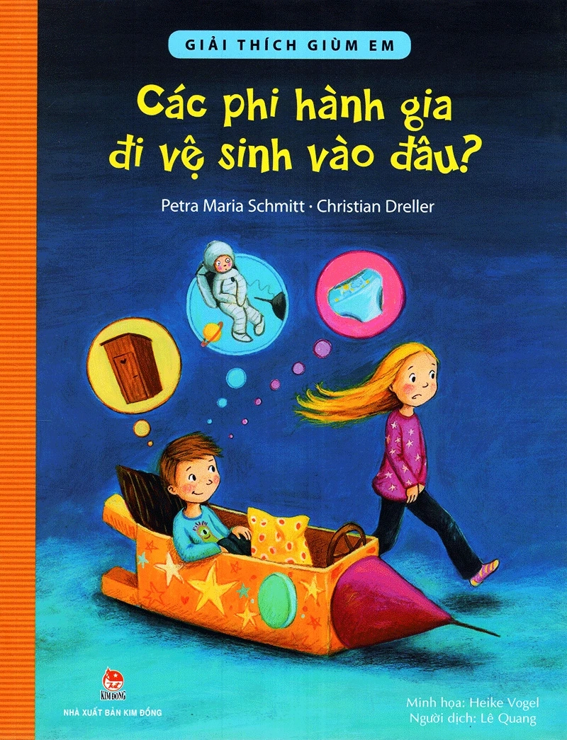 Các phi hành gia đi vệ sinh vào đâu?