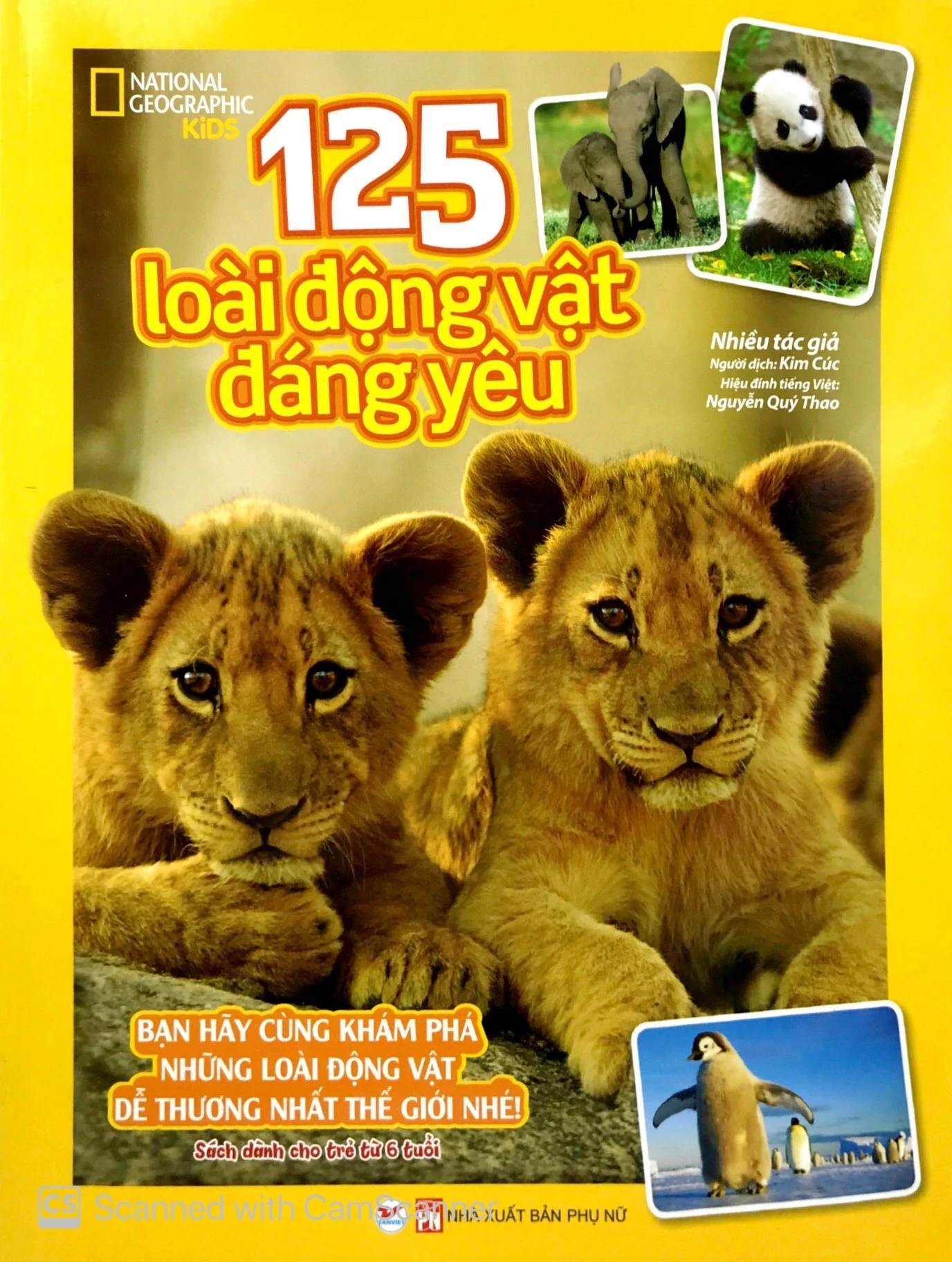 125 loài động vật đáng yêu