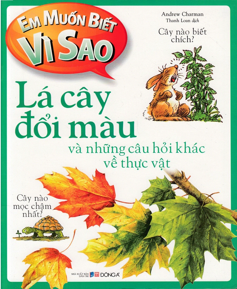 Em muốn biết vì sao: Lá cây đổi màu và những câu hỏi khác về thực vật