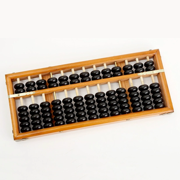 Bàn tính gỗ lớn