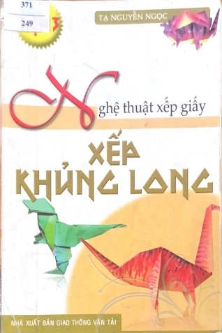 Nghệ thuật xếp giấy - - Xếp khủng long