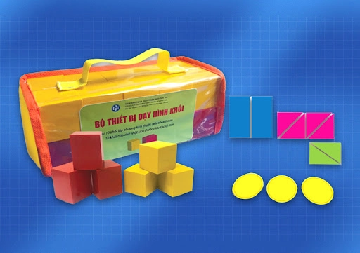 Bộ thiết bị dạy hình phẳng và hình khối lớp 2