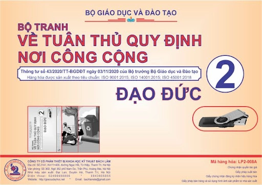 Bộ tranh về tuân thủ quy định nơi công cộng