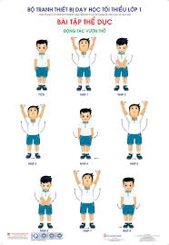 Bộ tranh bài tập phát triển chung lớp 1