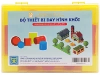 Bộ thiết bị dạy hình phẳng và hình khối học sinh lớp 1