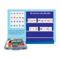 Bộ chữ học vần biểu diễn lớp 1