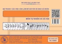 Bộ tranh những việc cần làm để giữ vệ sinh cá nhân