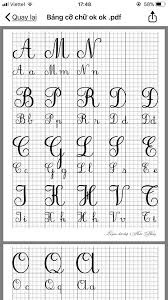 Bộ mẫu chữ hoa