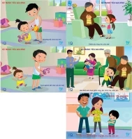 Bộ tranh thẻ gia đình em