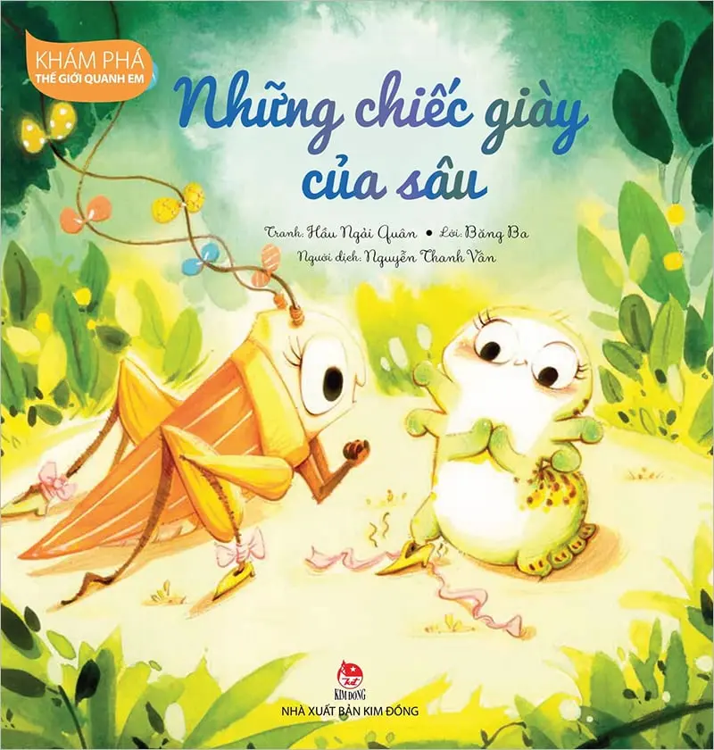 Khám phá thế giới quanh em: Những chiếc giày của sâu