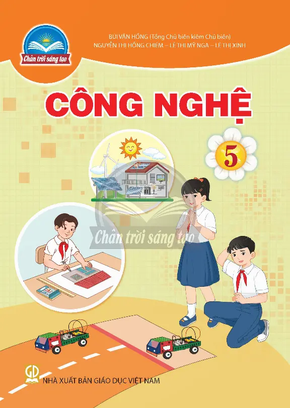 Sách giáo khoa Công nghệ 5 Chân Trời Sáng Tạo