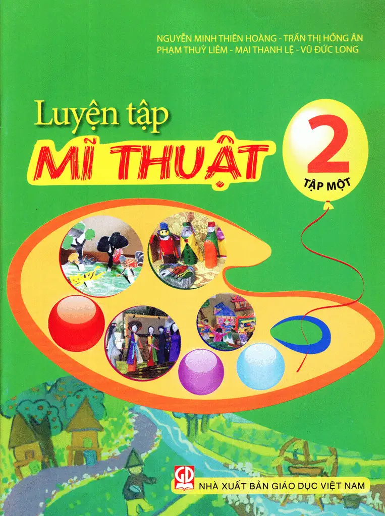 Luyện tập Mỹ thuật lớp 2 tập 1