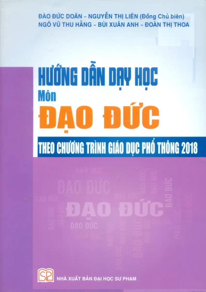 Hướng dẫn dạy học môn Đạo đức cấp tiểu học theo CTGDPT mới