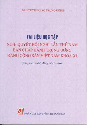 Tài liệu học tập nghị quyết .... khoá XI