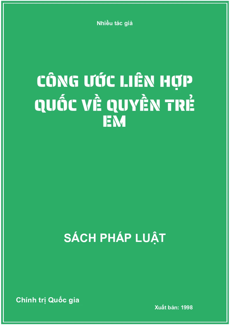 Công ước Liên Hợp Quốc về quyền trẻ em
