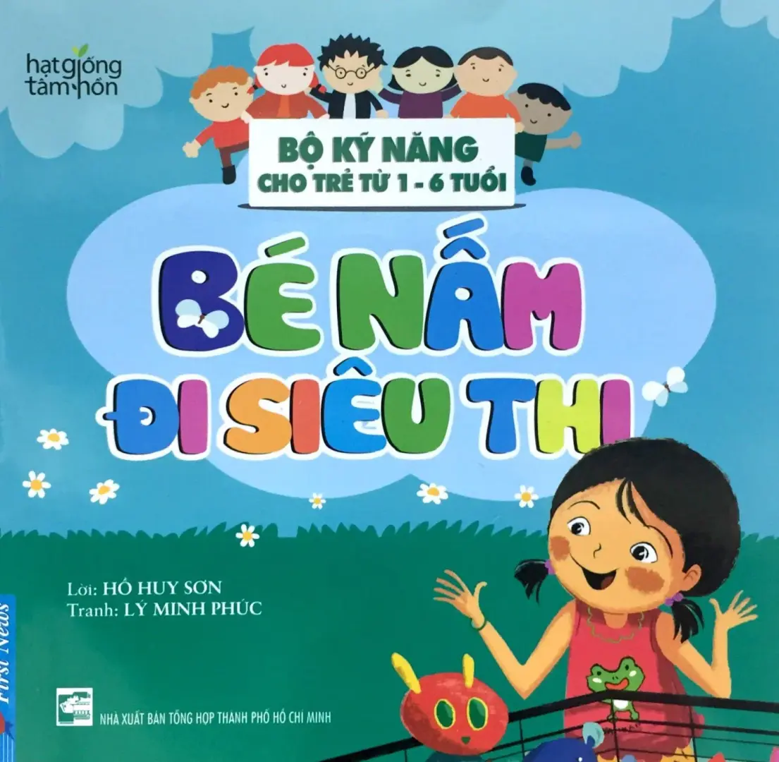 Bé Nấm đi siêu thị
