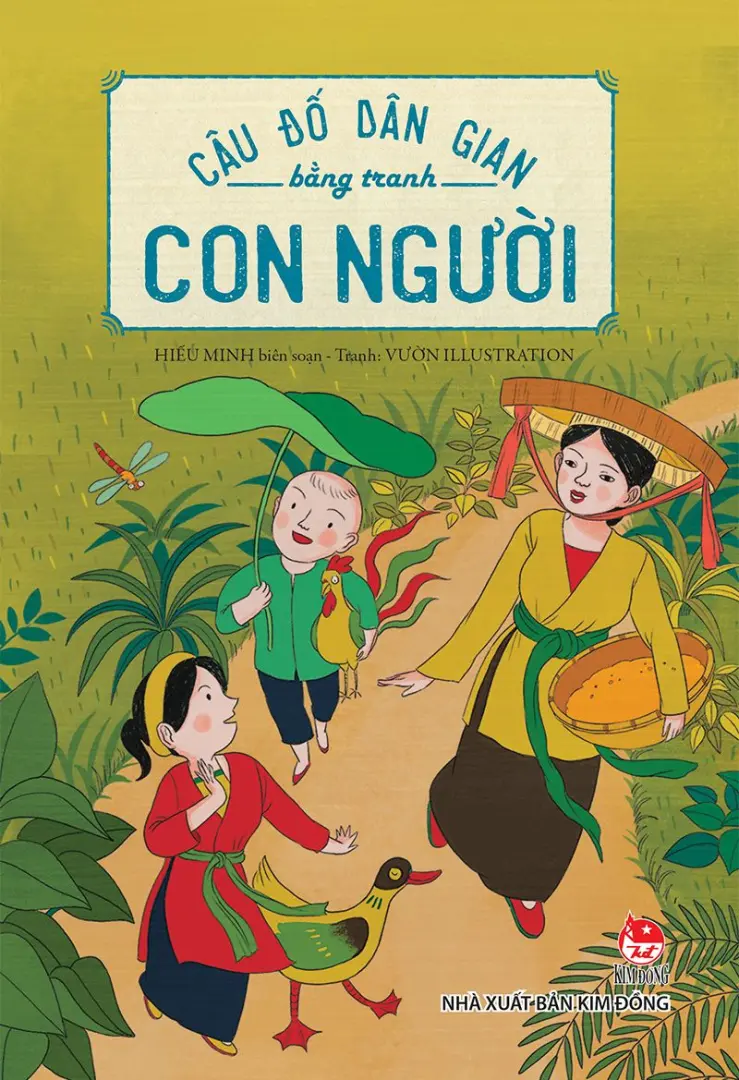Câu đố dân gian bằng tranh - Con người
