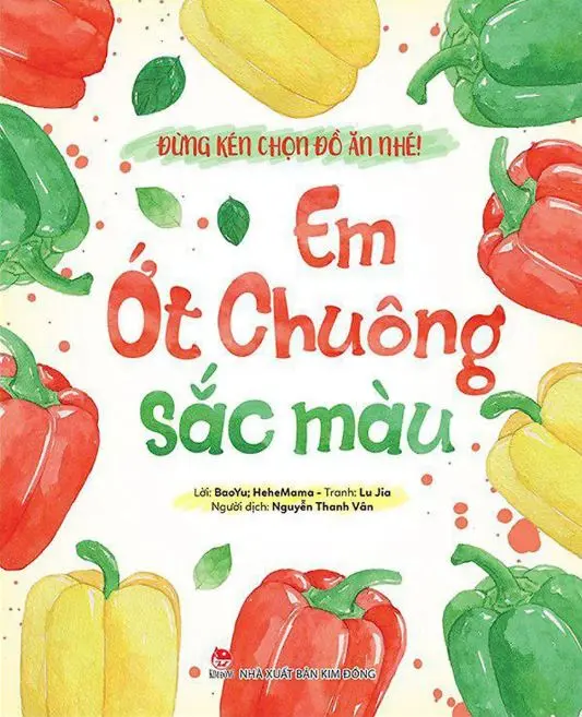 Đừng kén chọn đồ ăn nhé: Em ớt chuông sắc màu