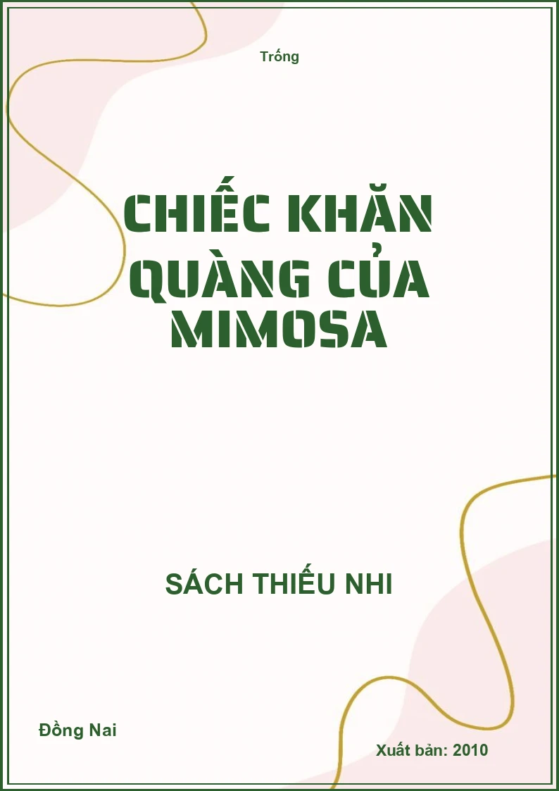 Chiếc khăn quàng của Mimosa