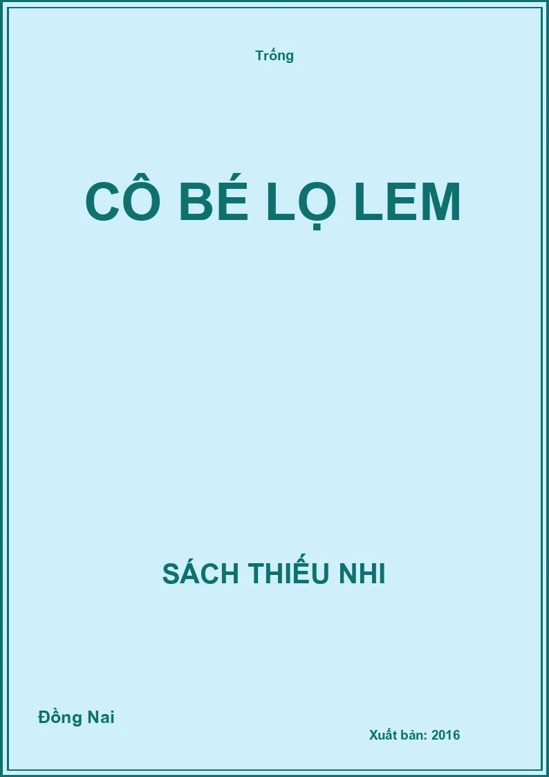 Cô bé Lọ Lem