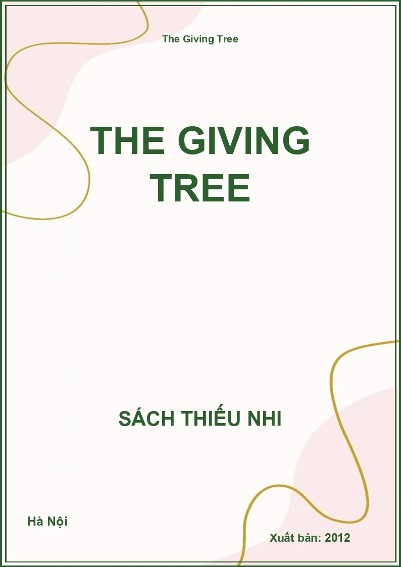 The Giving Tree