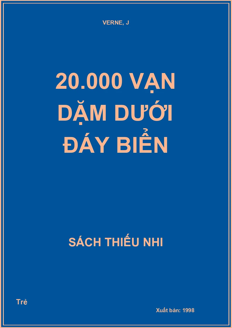 20.000 vạn dặm dưới đáy biển