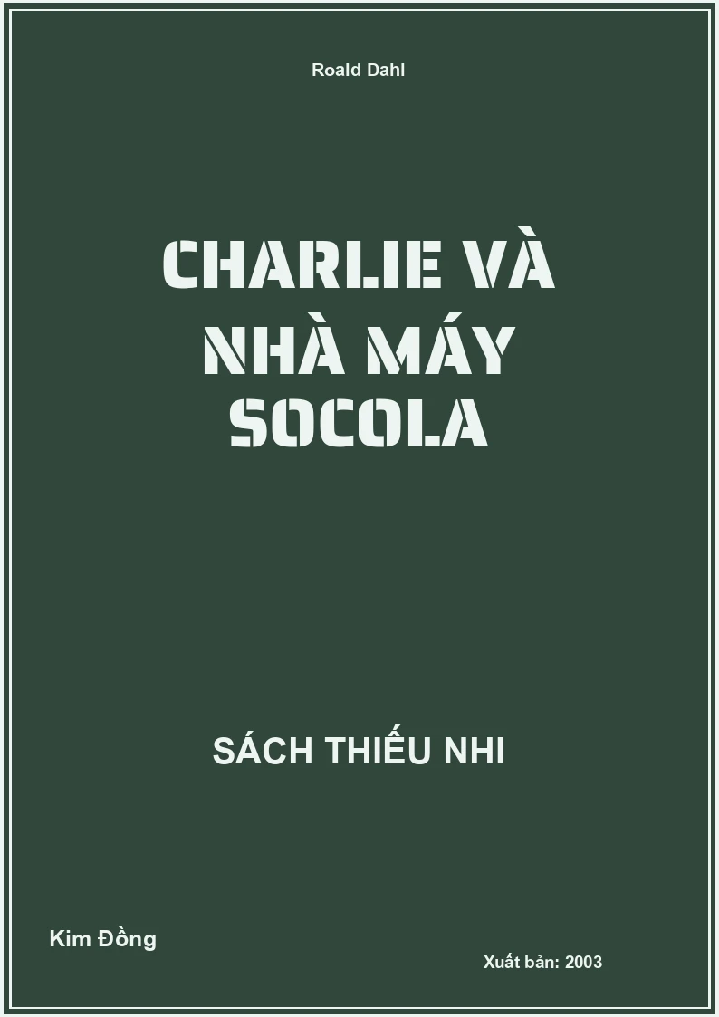 Charlie và nhà máy Socola