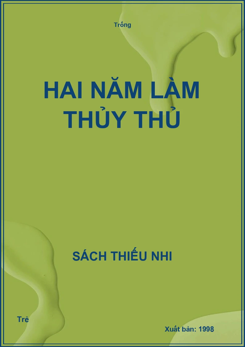 Hai năm làm thủy thủ