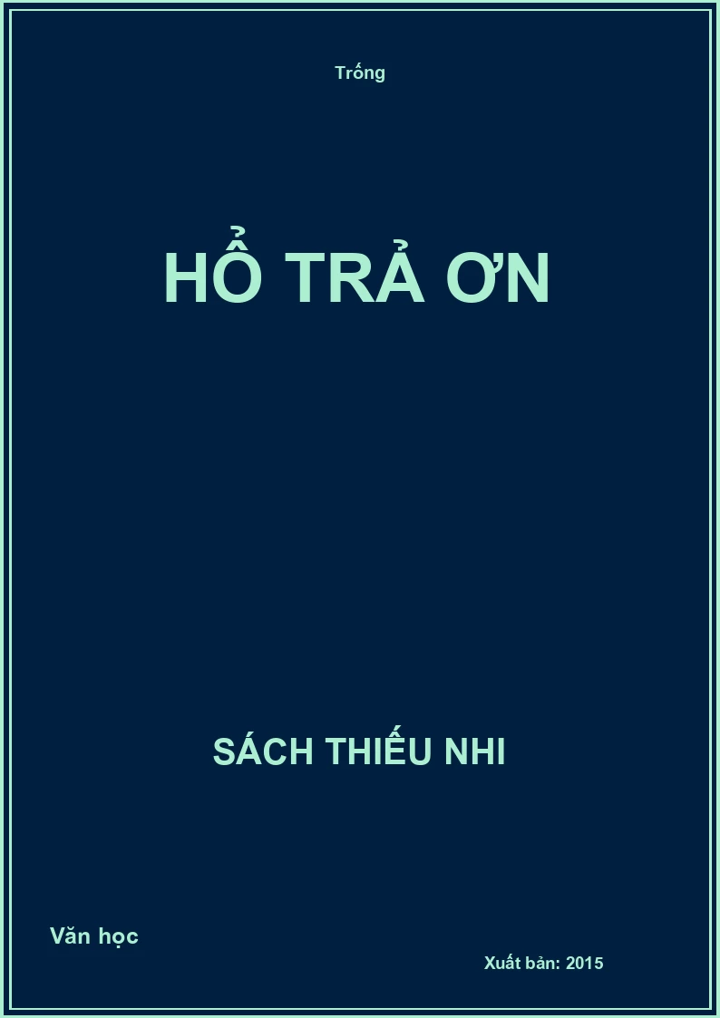 Hổ trả ơn