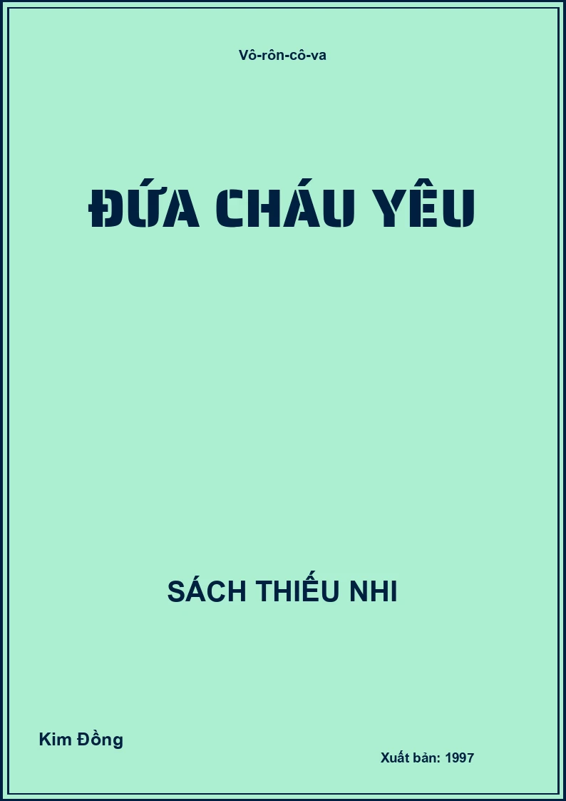 Đứa cháu yêu