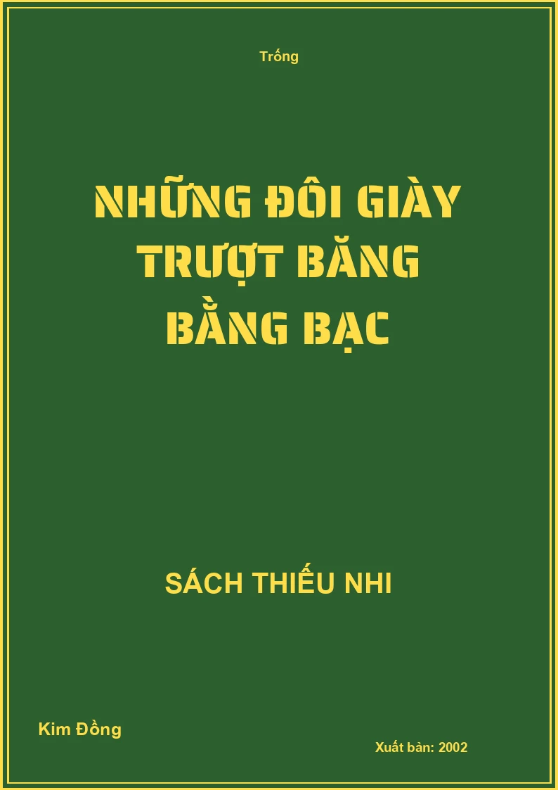 Những đôi giày trượt băng bằng bạc