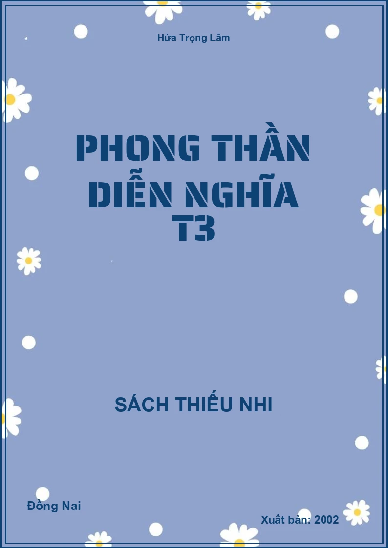 Phong thần diễn nghĩa T3