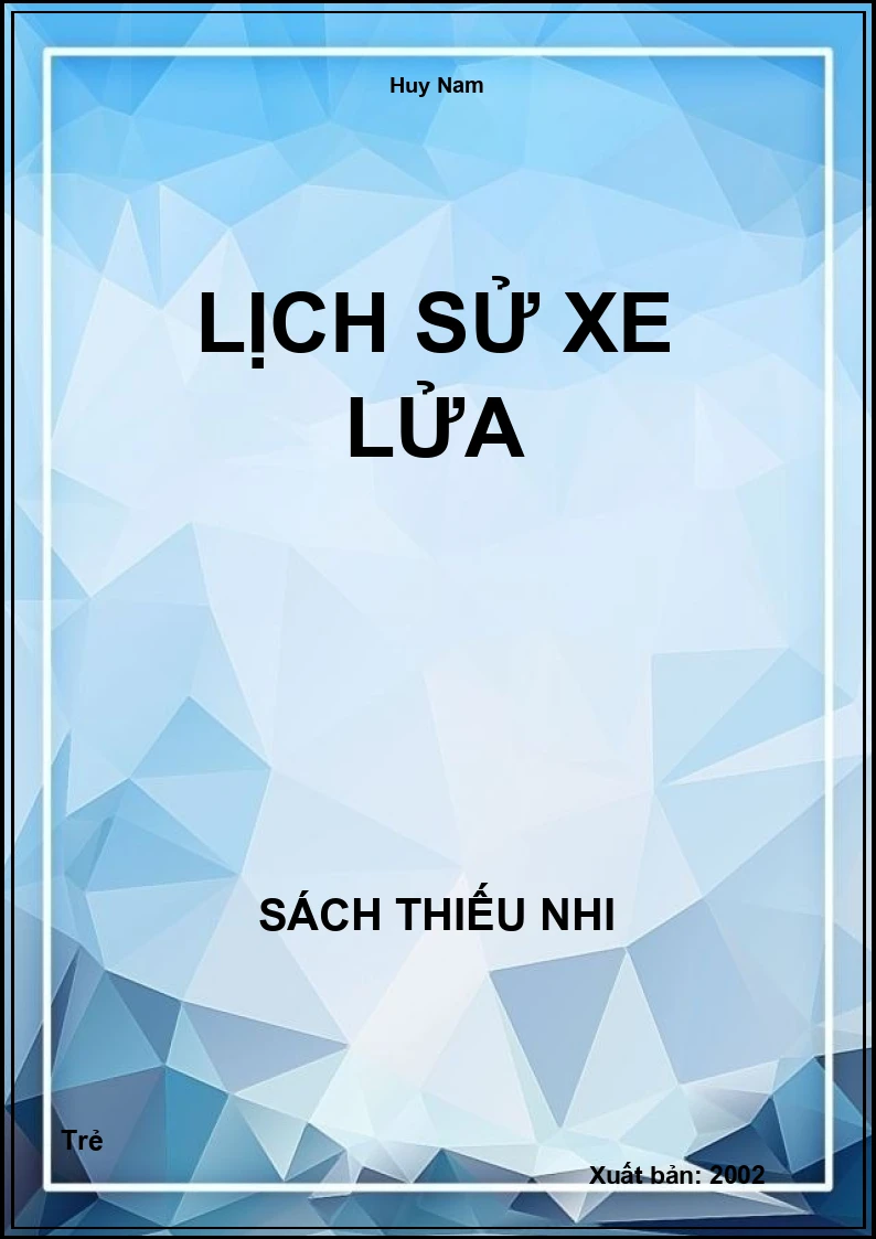 Lịch sử xe lửa