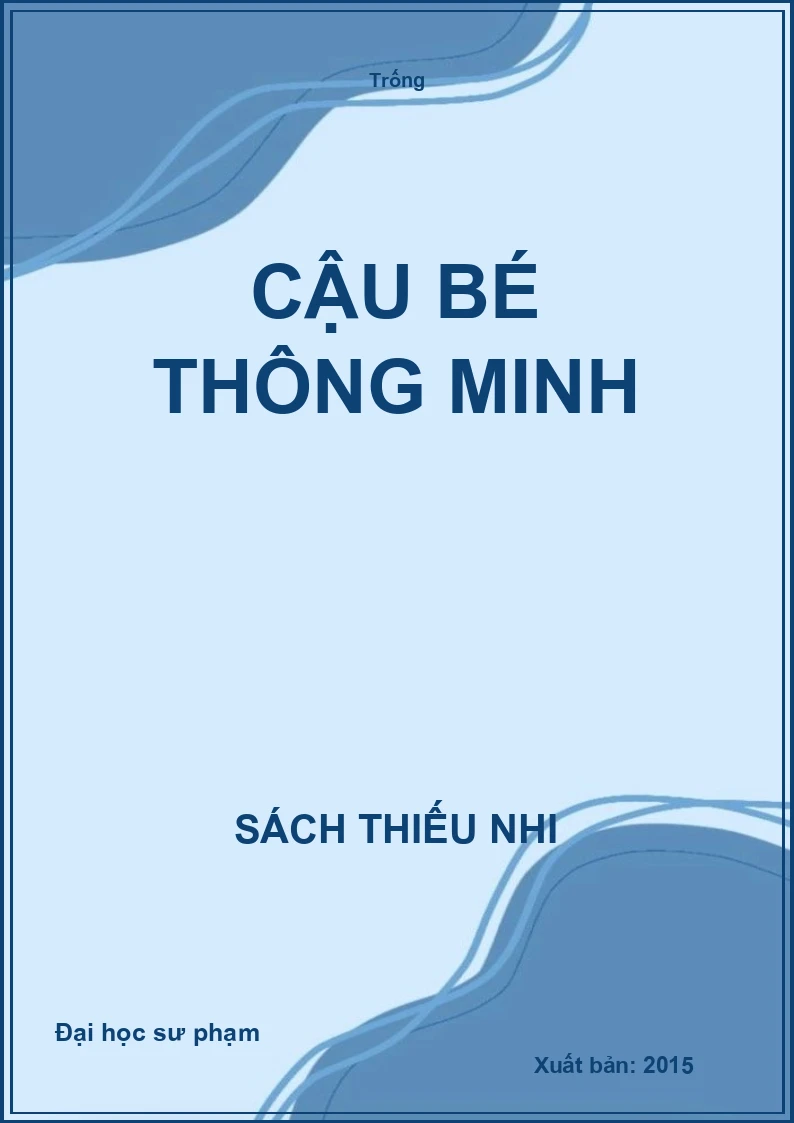 Cậu bé thông minh