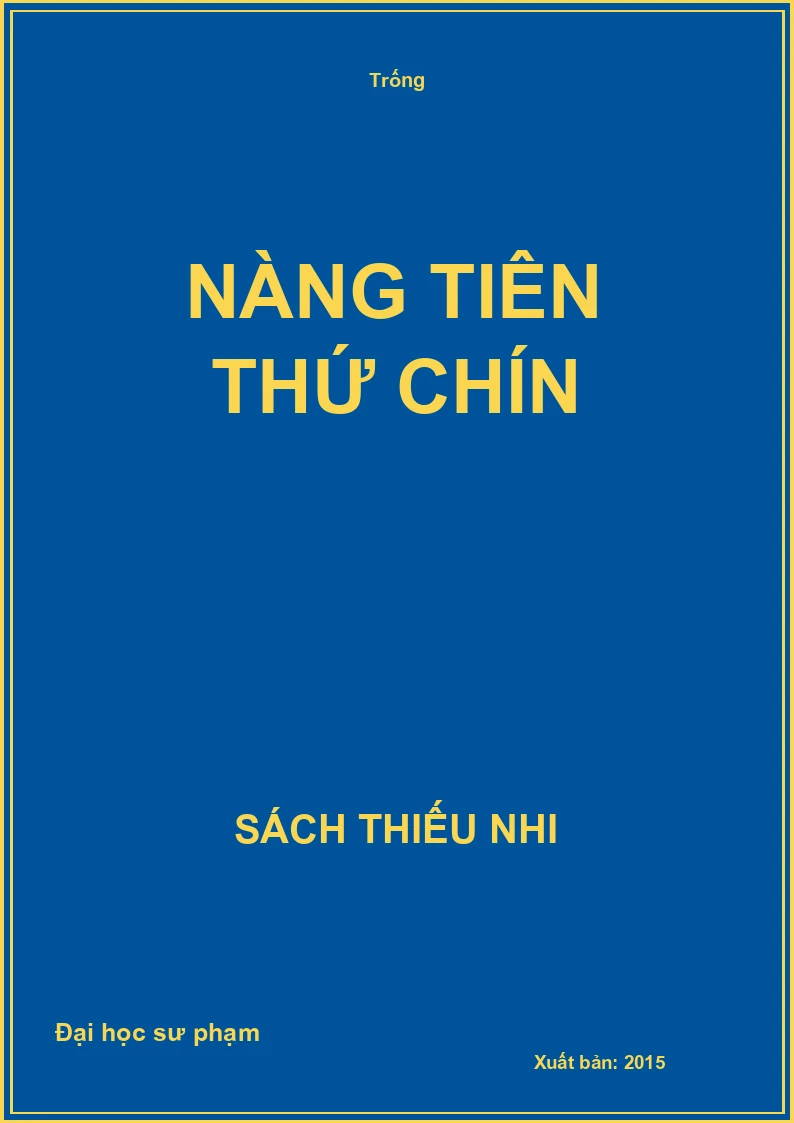 Nàng tiên thứ chín