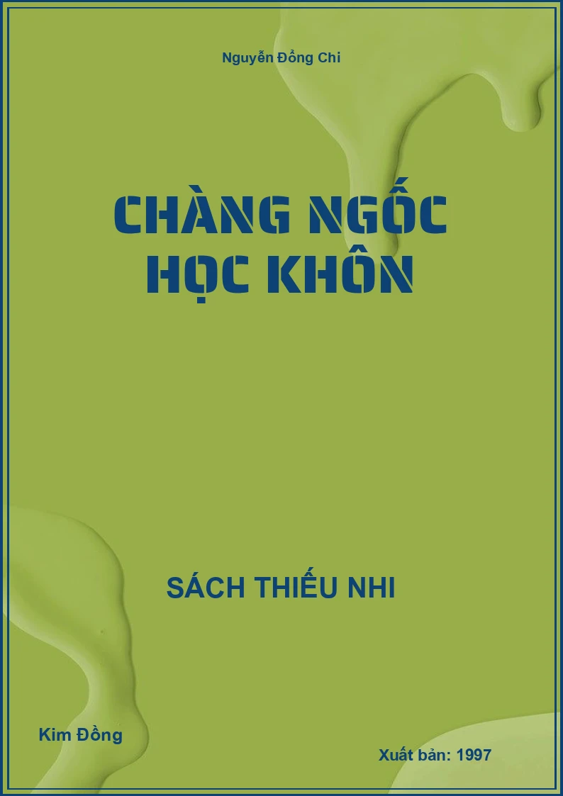 Chàng ngốc học khôn