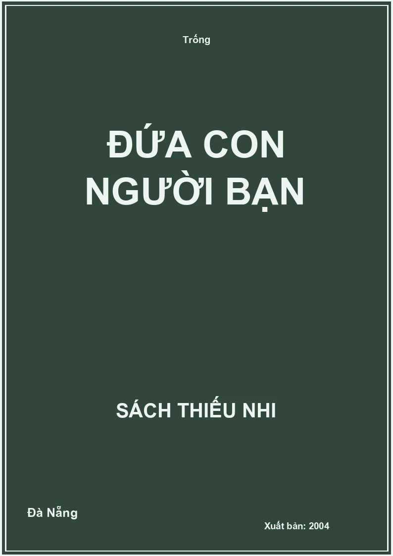 Đứa con người bạn