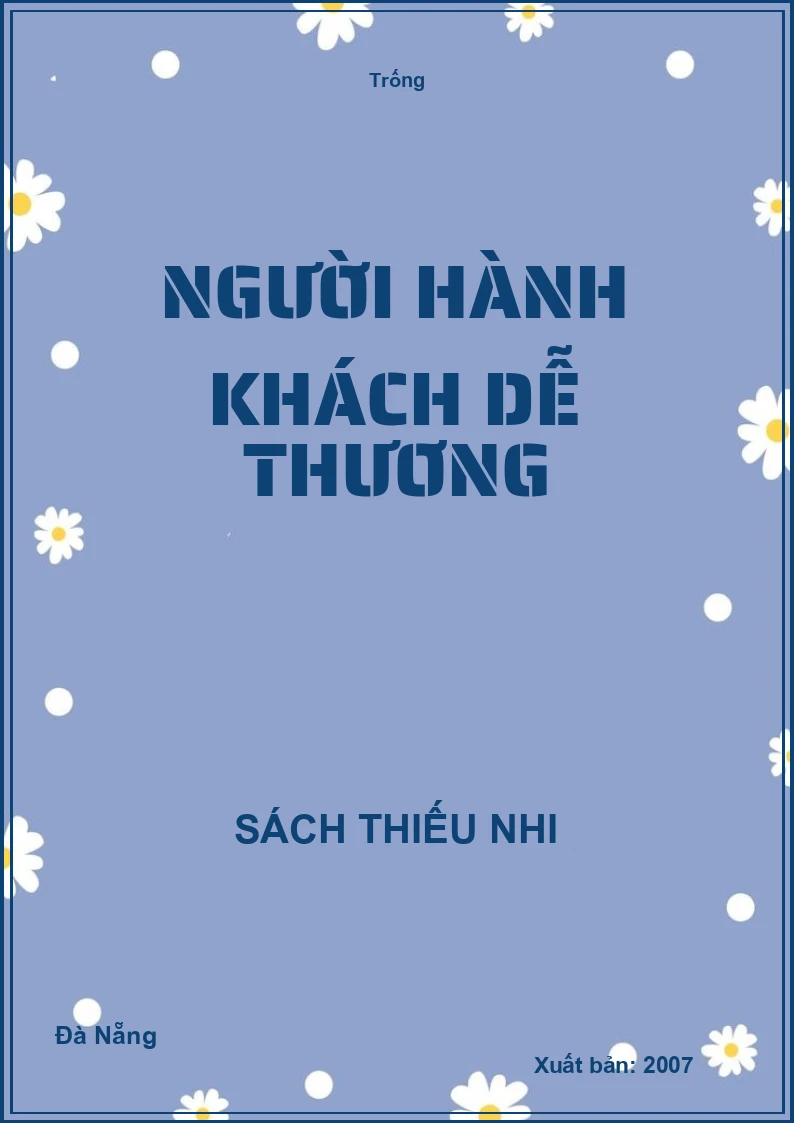 Người hành khách dễ thương