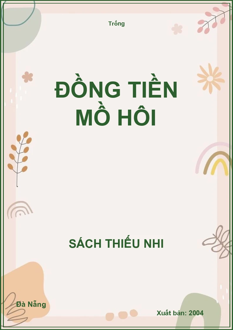 Đồng tiền mồ hôi