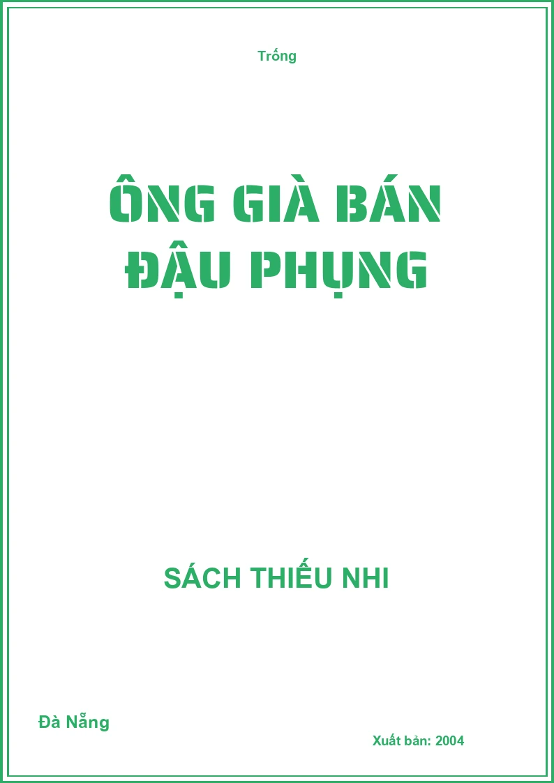 Ông già bán đậu phụng