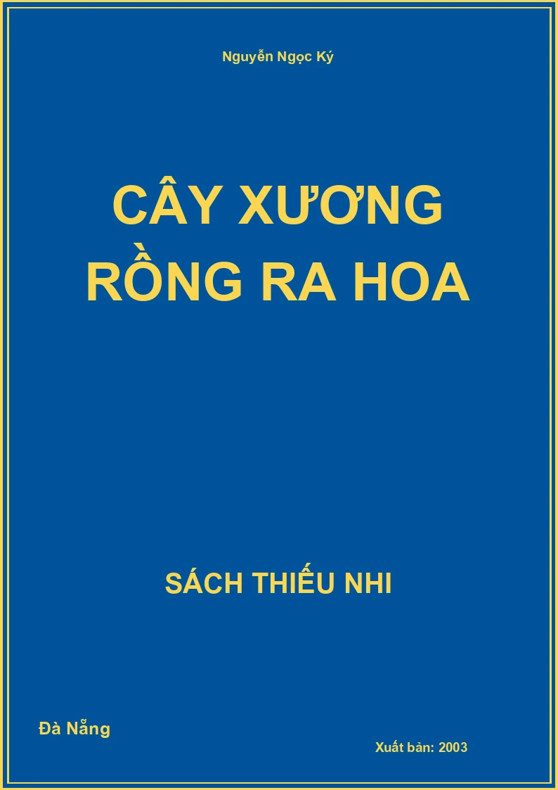 Cây xương rồng ra hoa