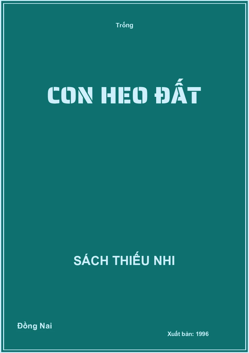 Con heo đất