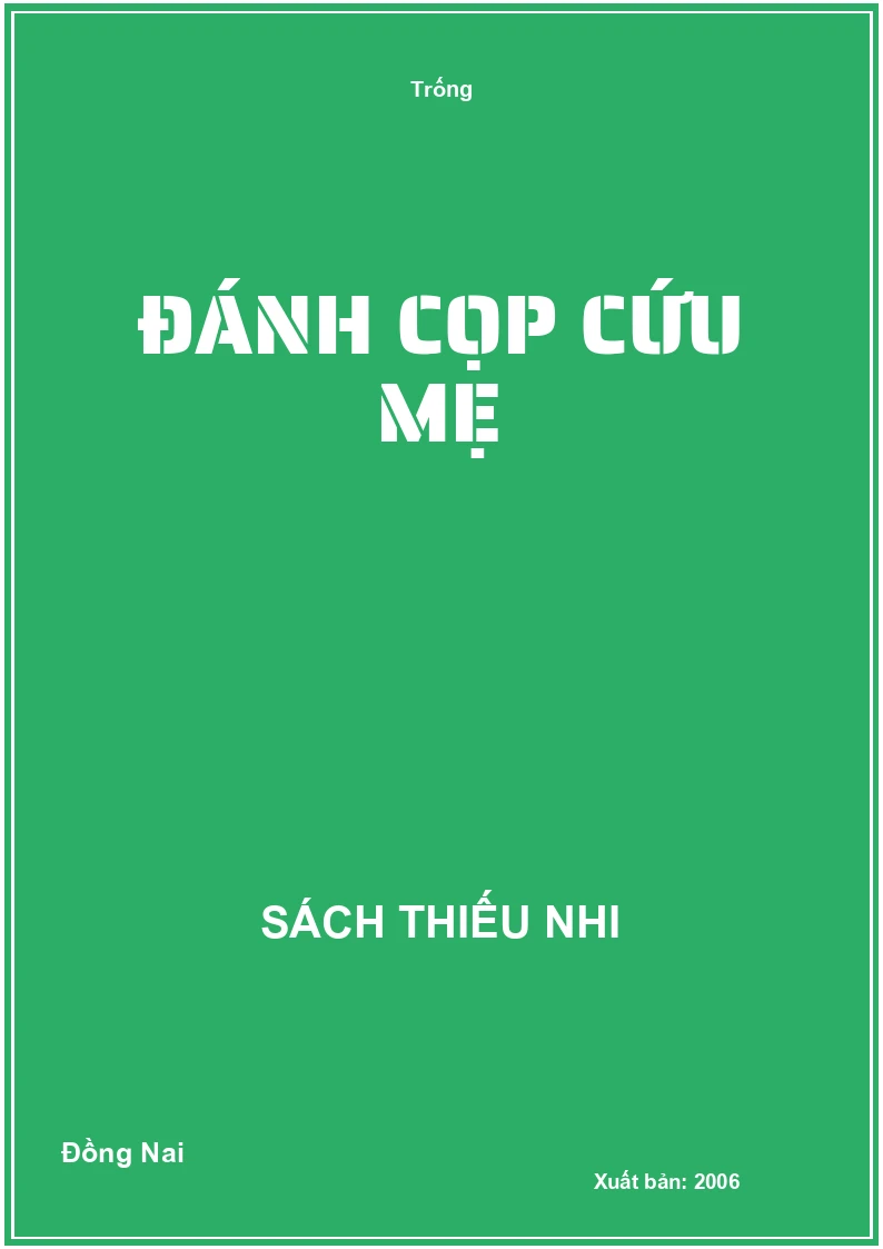 Đánh cọp cứu mẹ