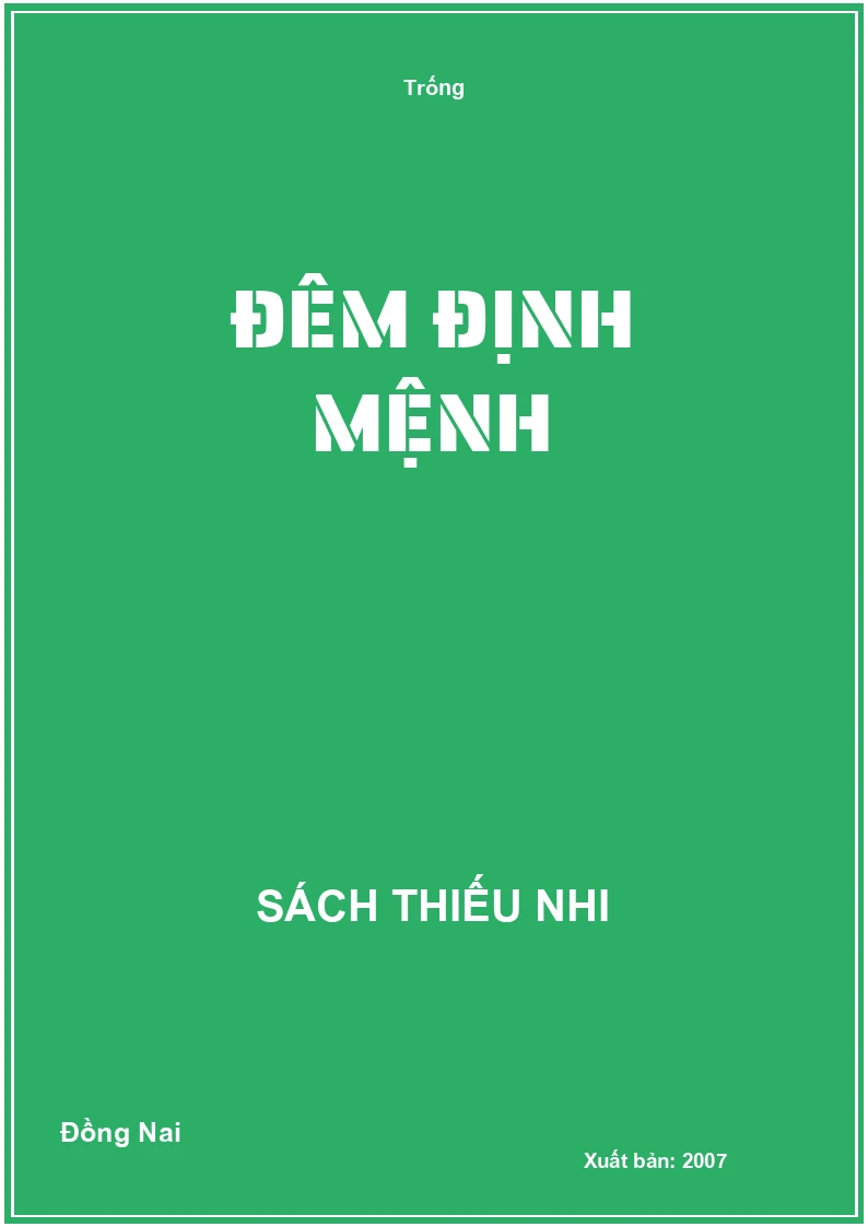 Đêm định mệnh