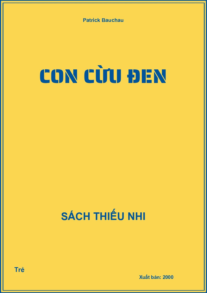 Con cừu đen