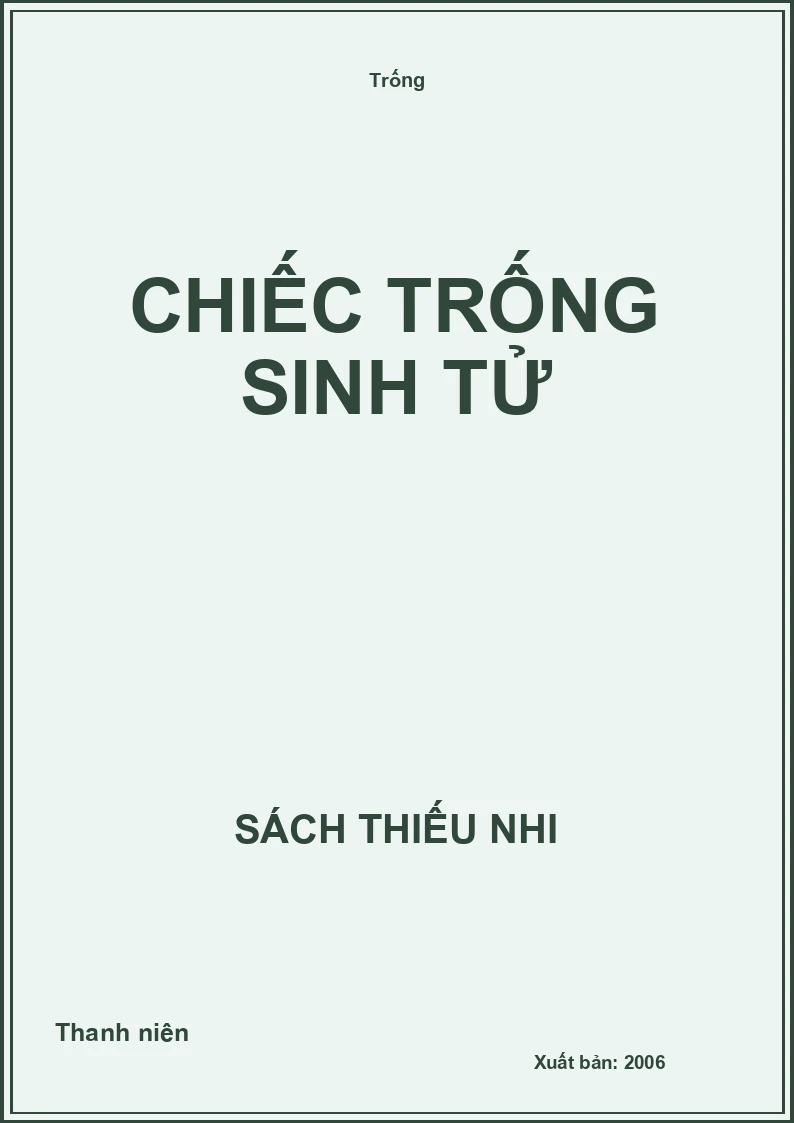 Chiếc trống sinh tử