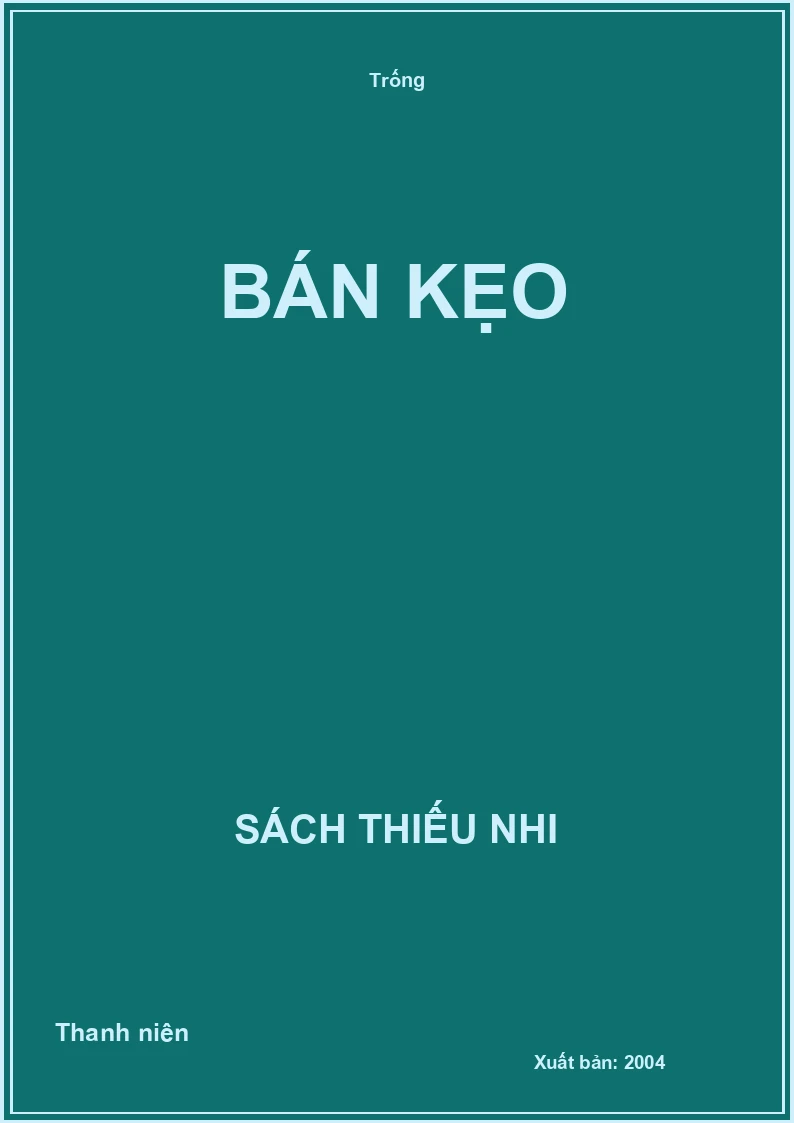Bán kẹo