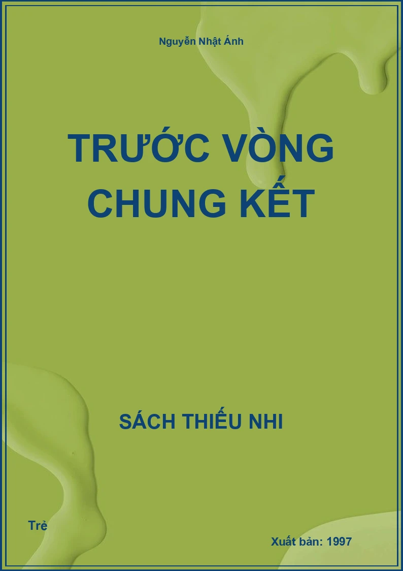 Trước vòng chung kết